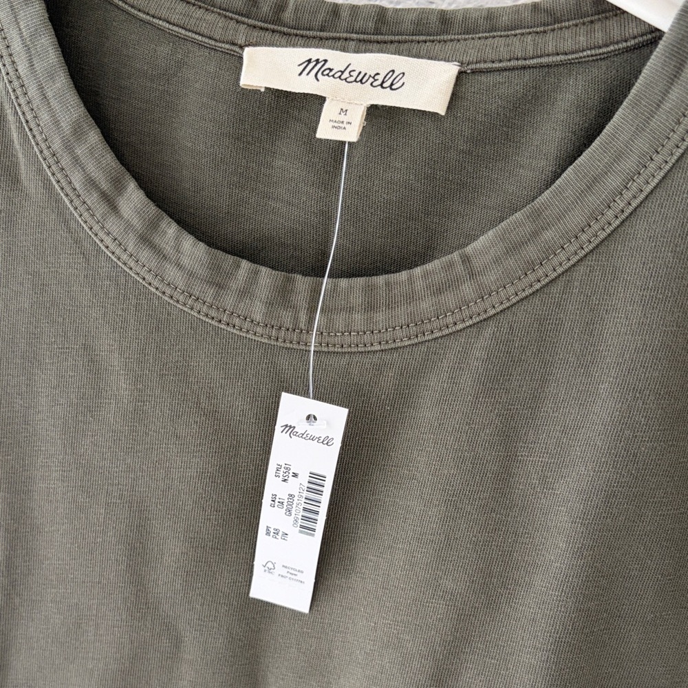 Madewell perfect crewneck tee in all day jersey - Picture 4 of 4